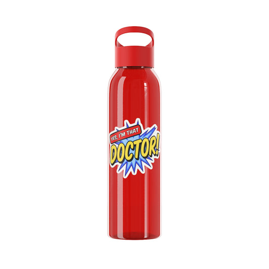 Yes, I'm that DOCTOR Water Bottle