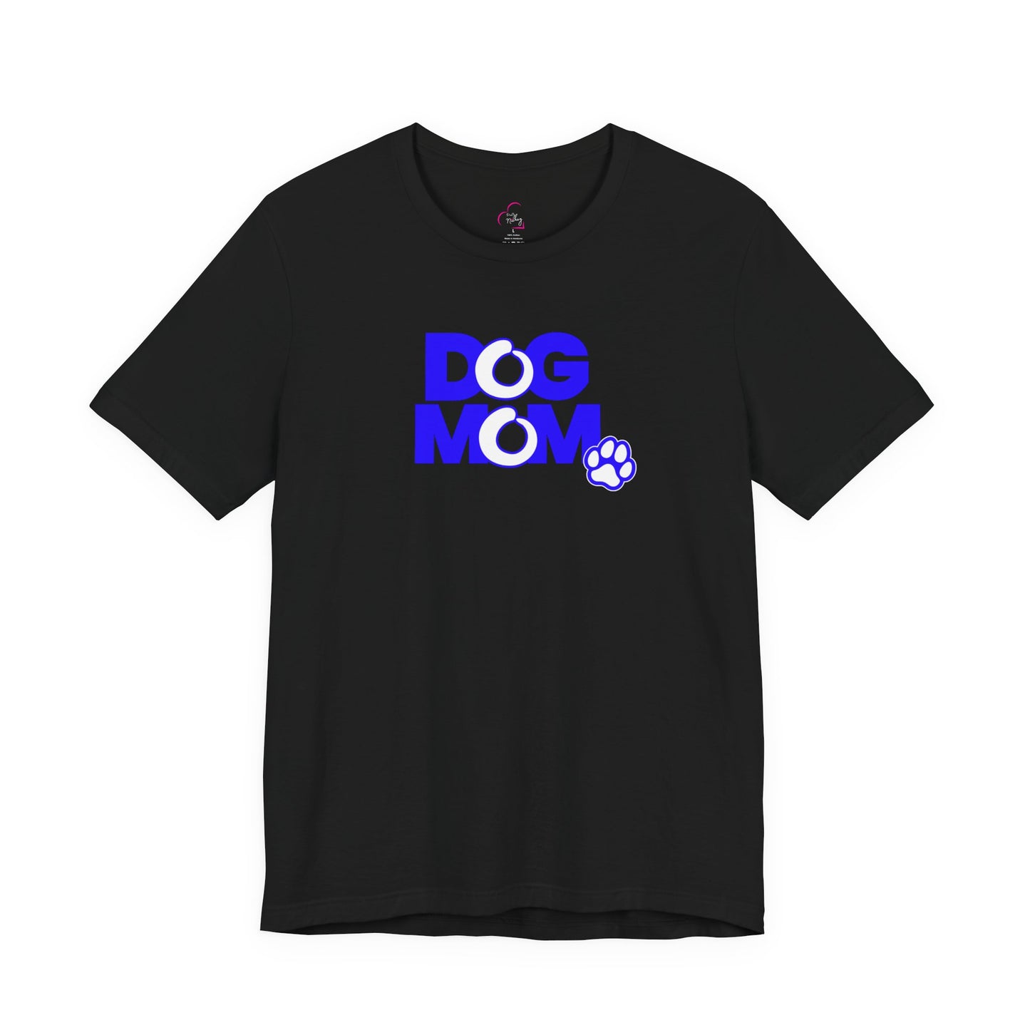 Dog mom blue T-shirt