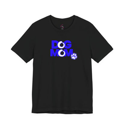 Dog mom blue T-shirt