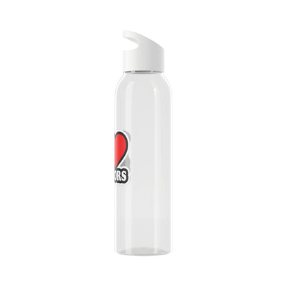 I love doctors faux sticker Water Bottle
