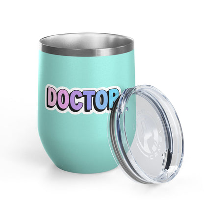 DOCTOR faux sticker Tumbler