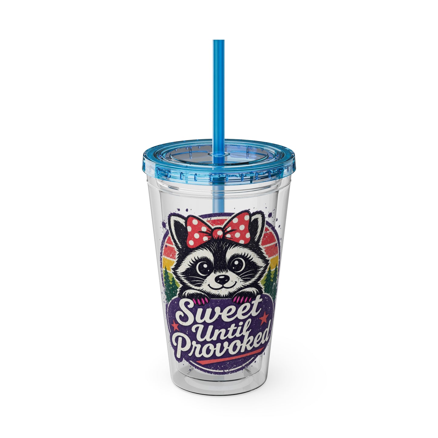 Sweet until provoked Clear Insulated Cup