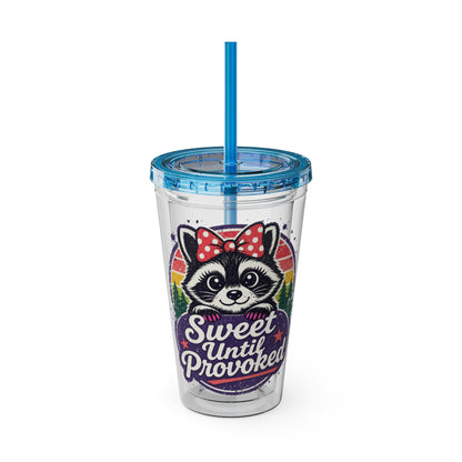 Sweet until provoked Clear Insulated Cup