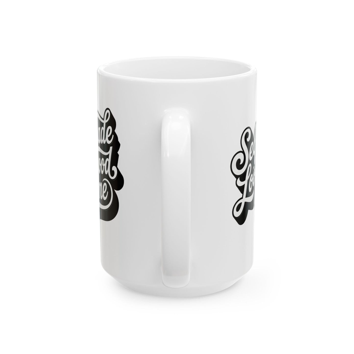 Self-made looks good on me Mug