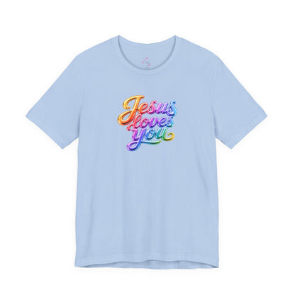 Jesus loves you T-shirt