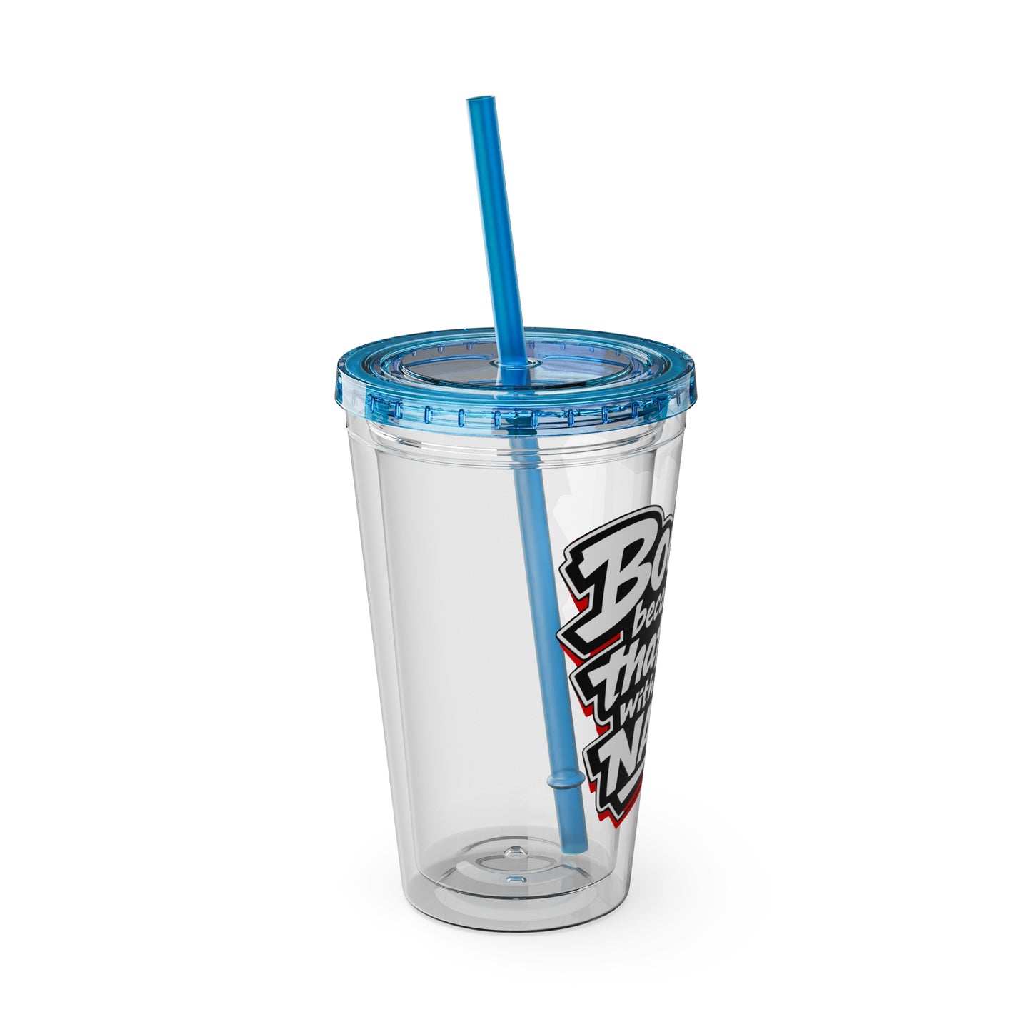 Booked because I'm that girl with the nails Clear Insulated Cup
