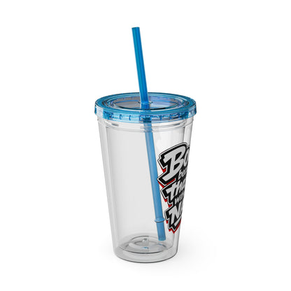 Booked because I'm that girl with the nails Clear Insulated Cup