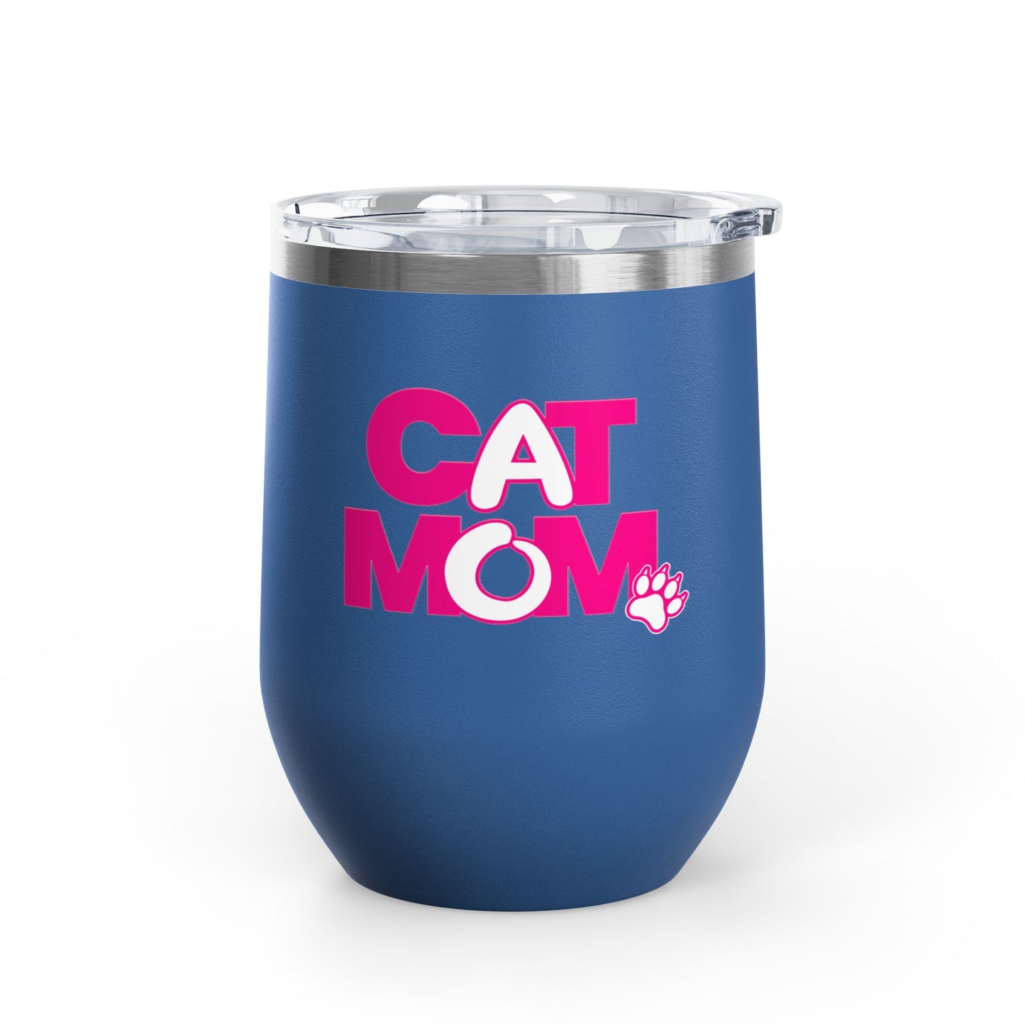 Cat mom pink Tumbler