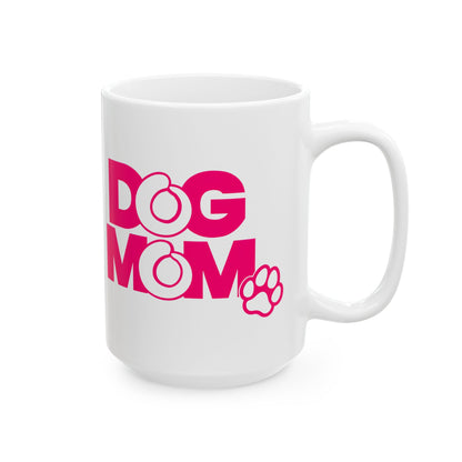 Dog mom pink Mug