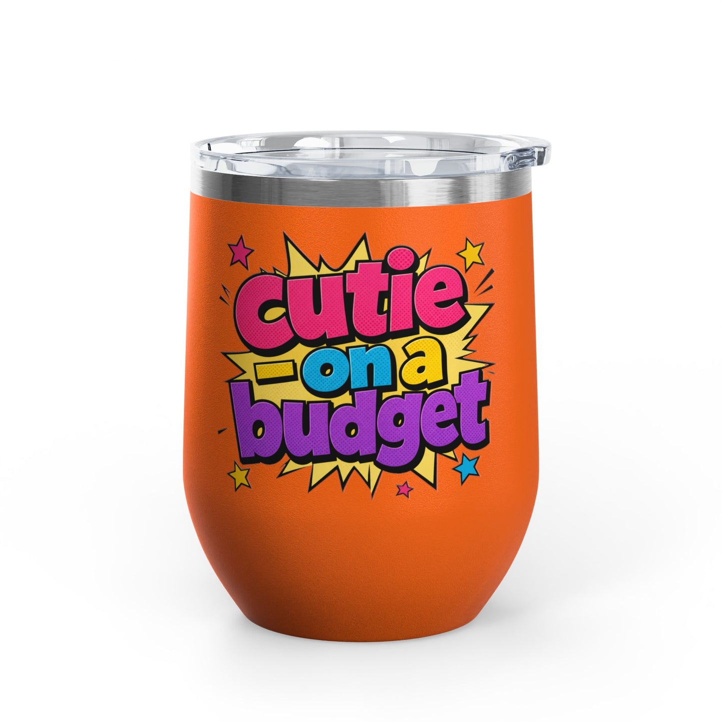 Cutie on a budget Tumbler