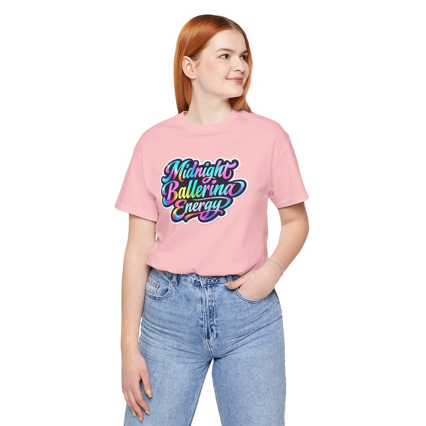 Midnight ballerina energy T-shirt