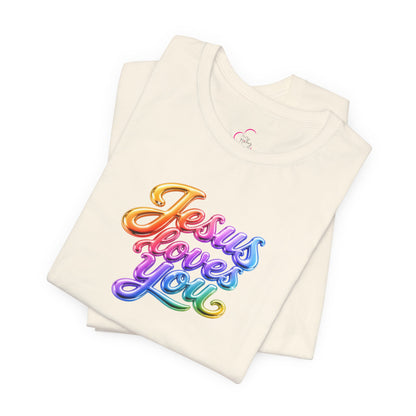 Jesus loves you T-shirt