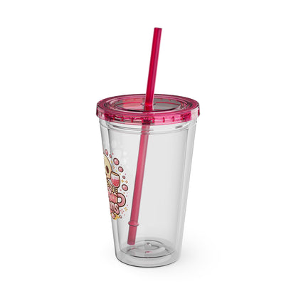 Pour decisions Clear Insulated Cup
