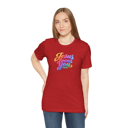 Jesus loves you T-shirt