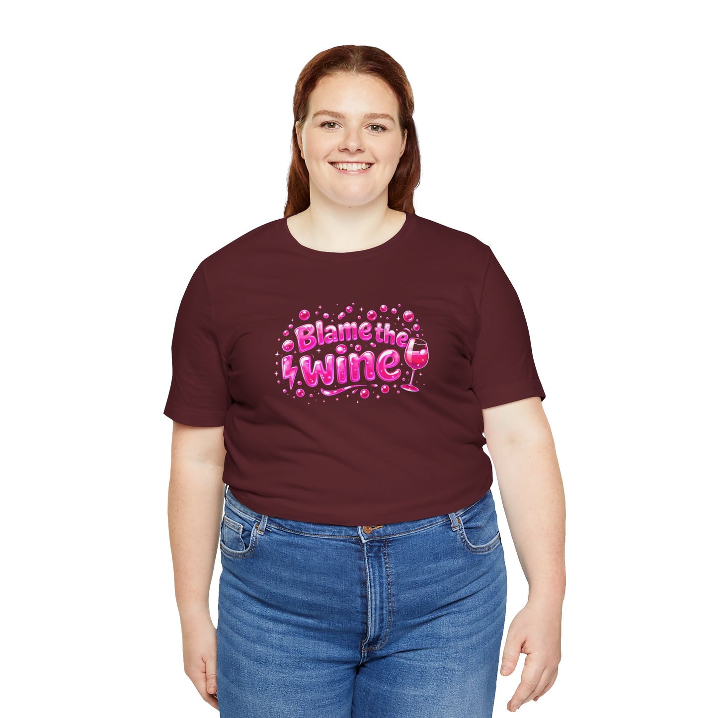 Blame the wine T-shirt