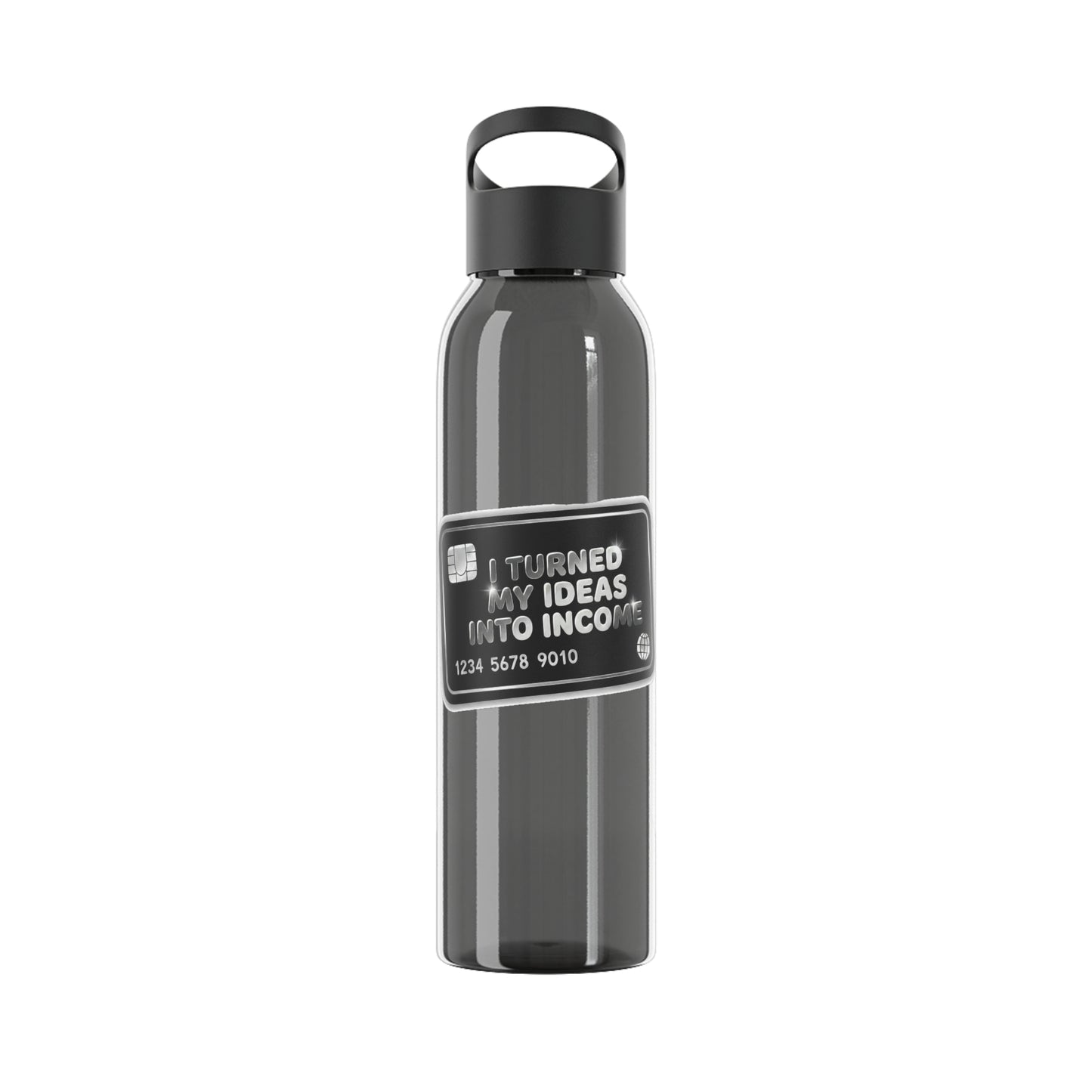 I turned my ideas into income Water Bottle