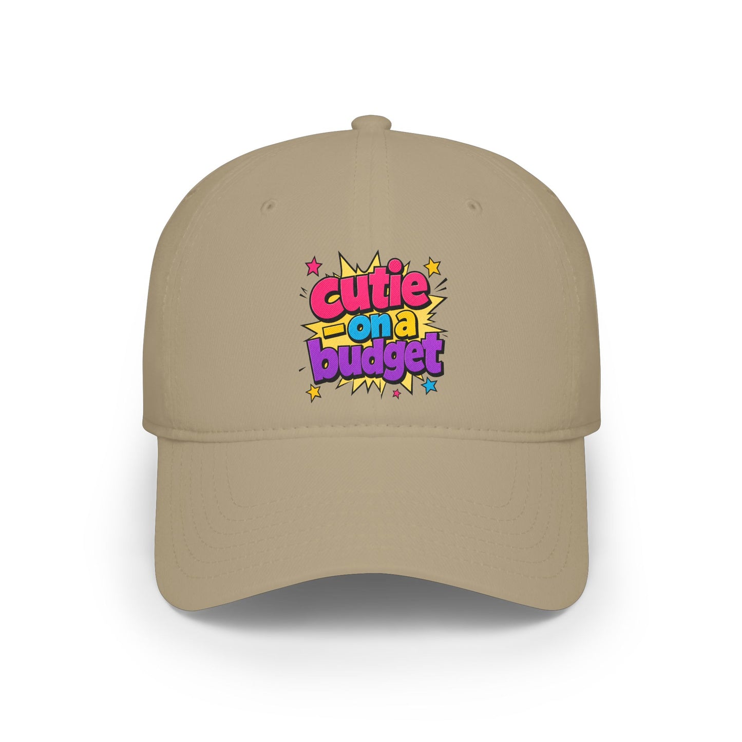 Cutie on a budget Baseball Cap