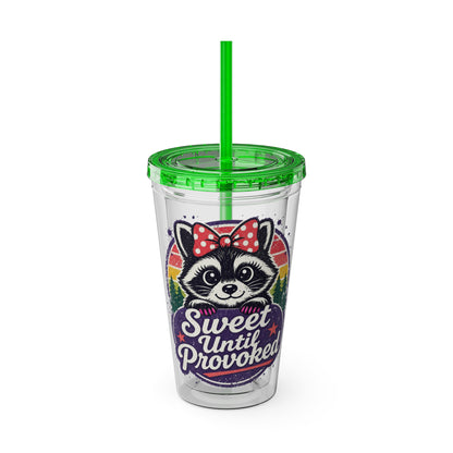 Sweet until provoked Clear Insulated Cup