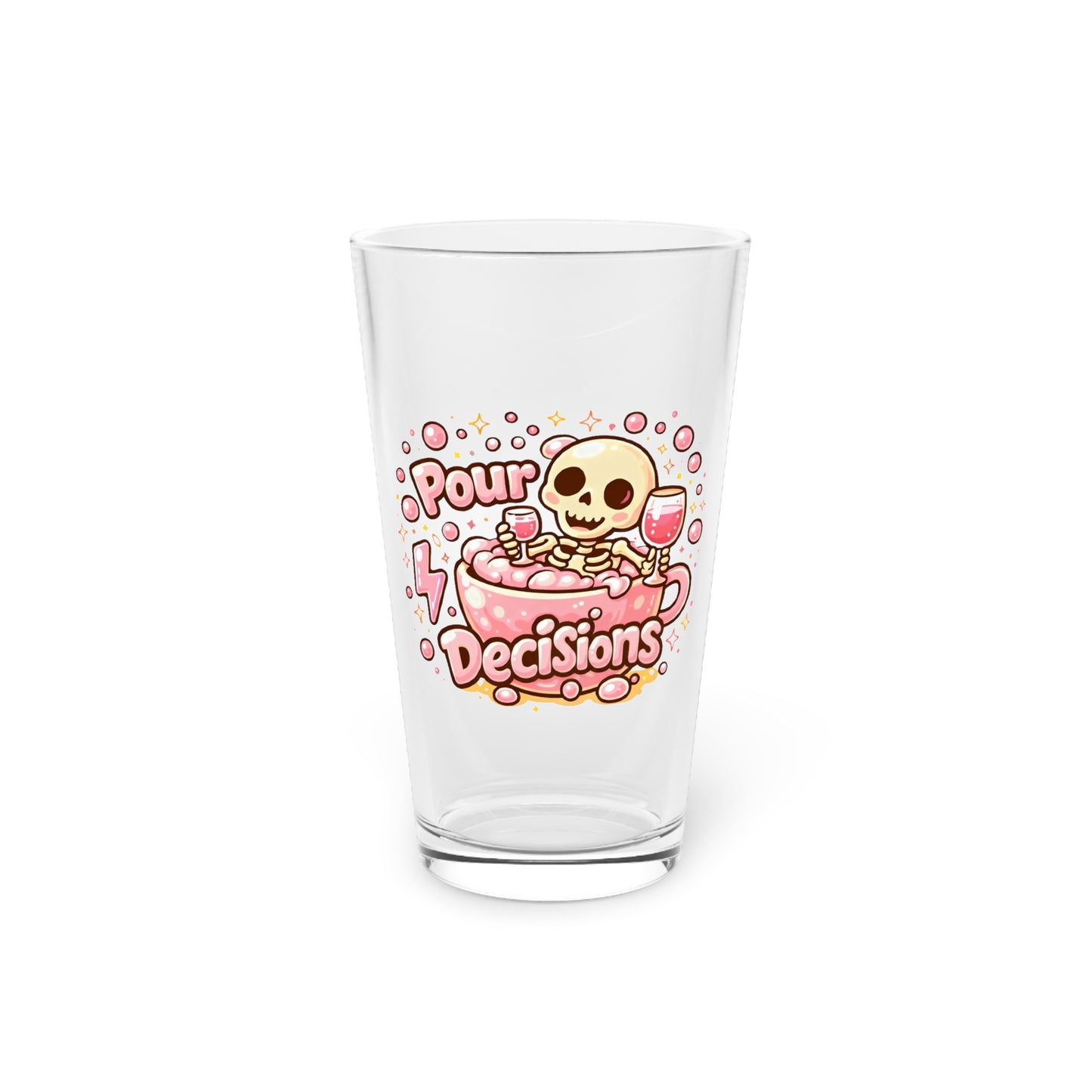 Pour decisions Beer Glass