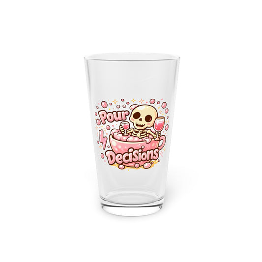 Pour decisions Beer Glass
