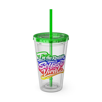 I'm the reason your selfies go viral Insulated Cup