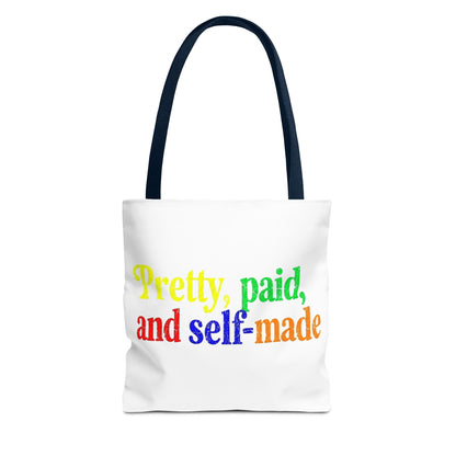 Pretty, paid, and self-made Tote Bag