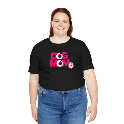 Dog mom pink T-shirt