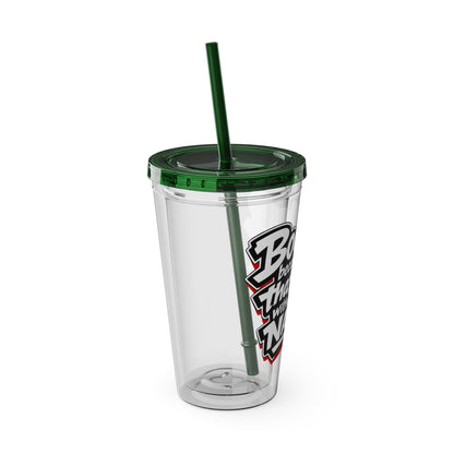 Booked because I'm that girl with the nails Clear Insulated Cup