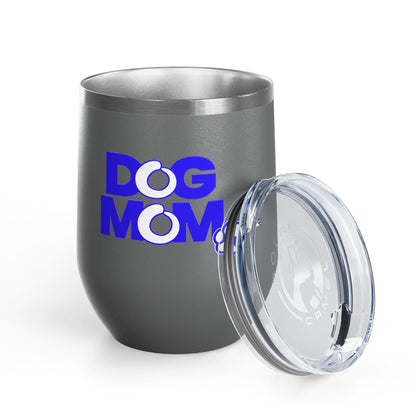 Dog mom blue Tumbler
