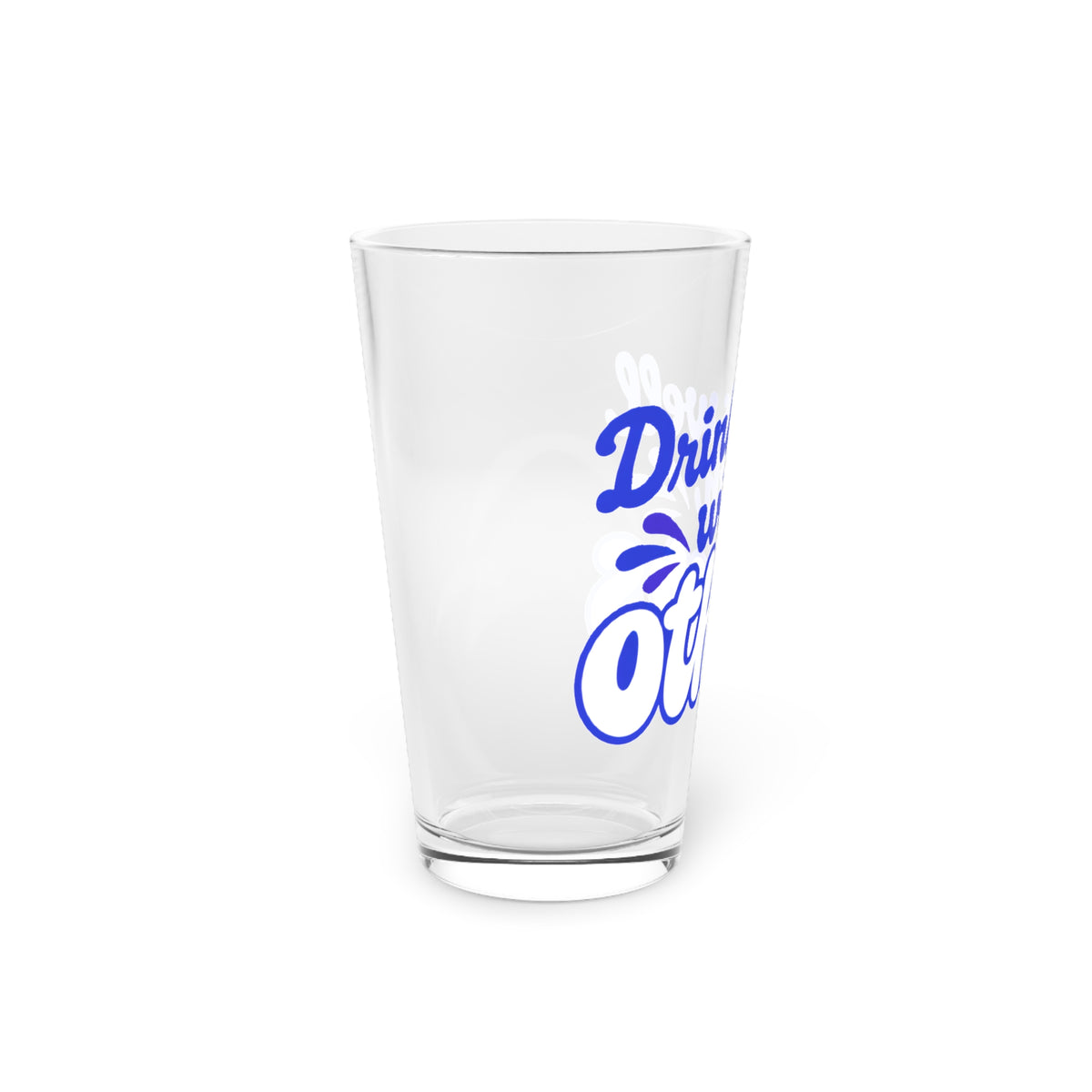 Drinks well with others Beer Glass
