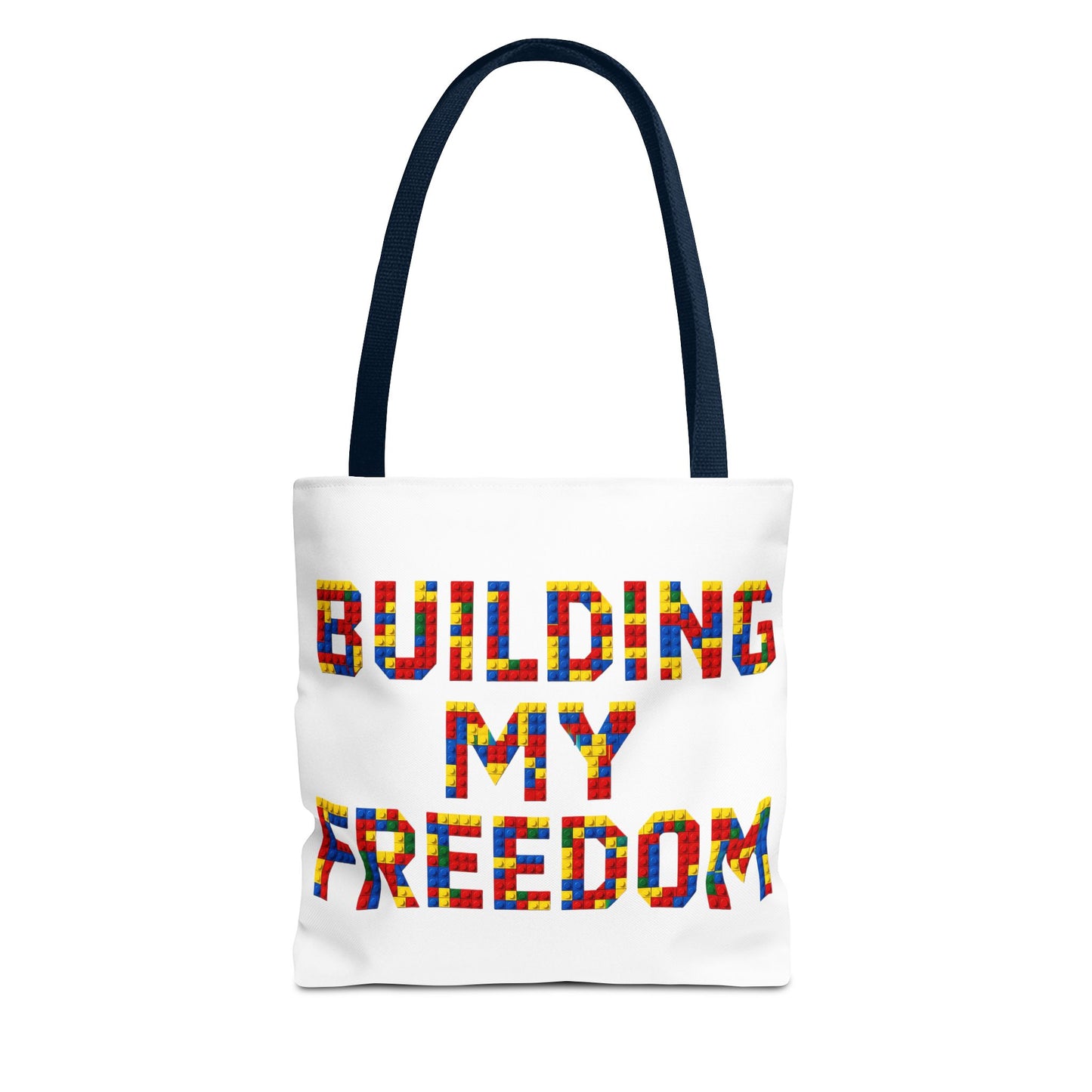 Building my freedom Tote Bag