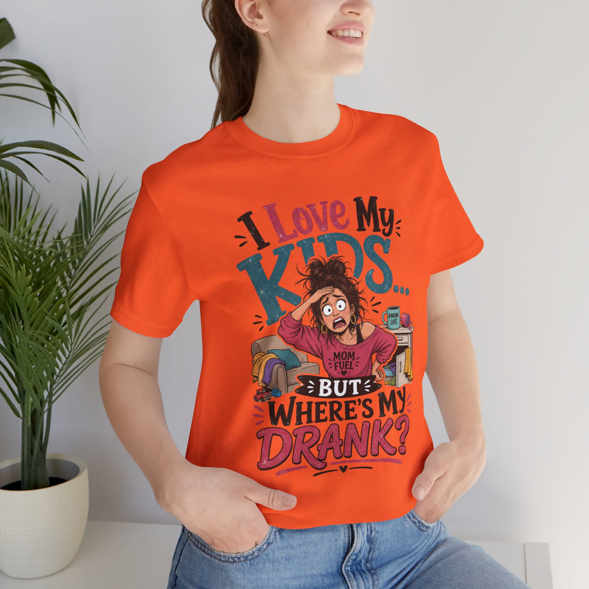 I love my kids but where's my drank? T-shirt