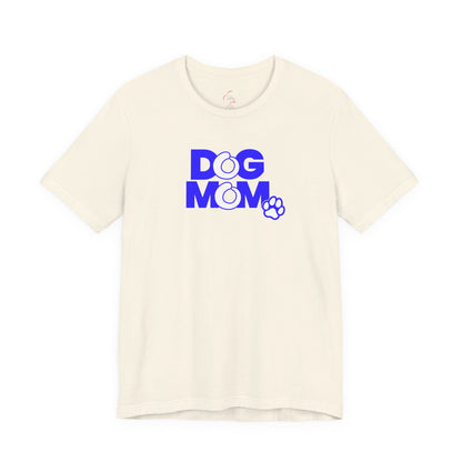 Dog mom blue T-shirt