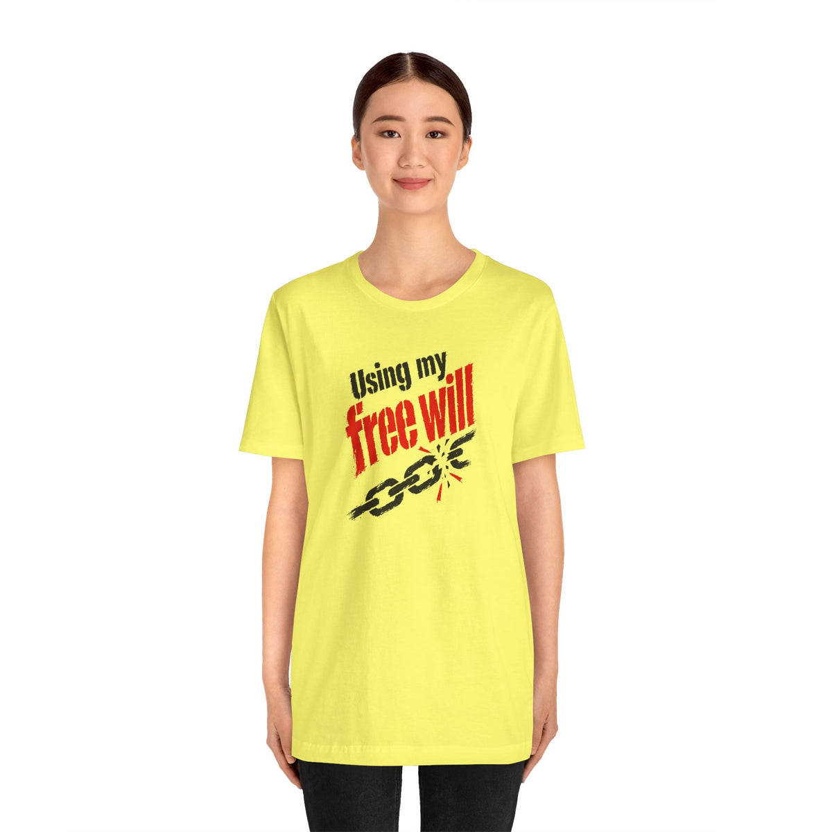 Using my free will T-shirt