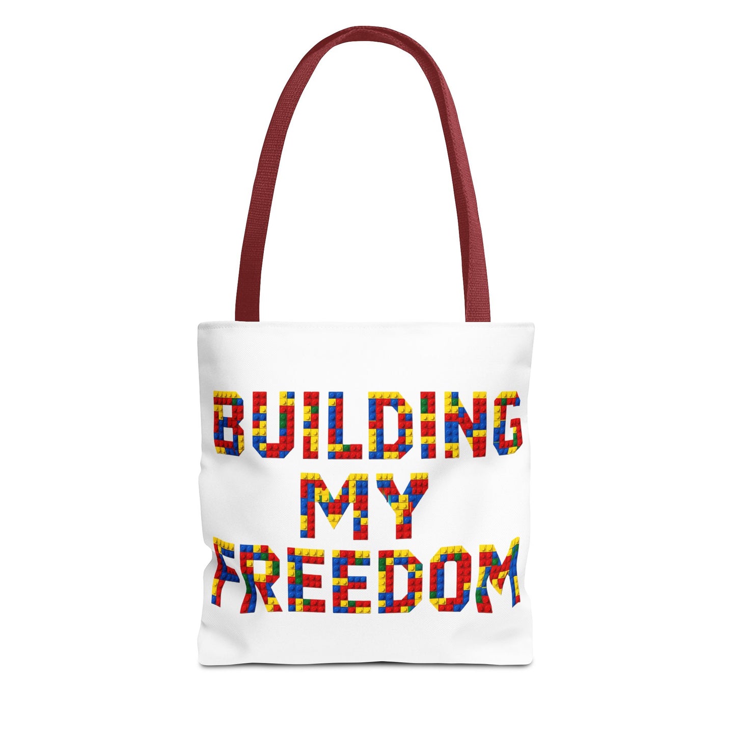 Building my freedom Tote Bag