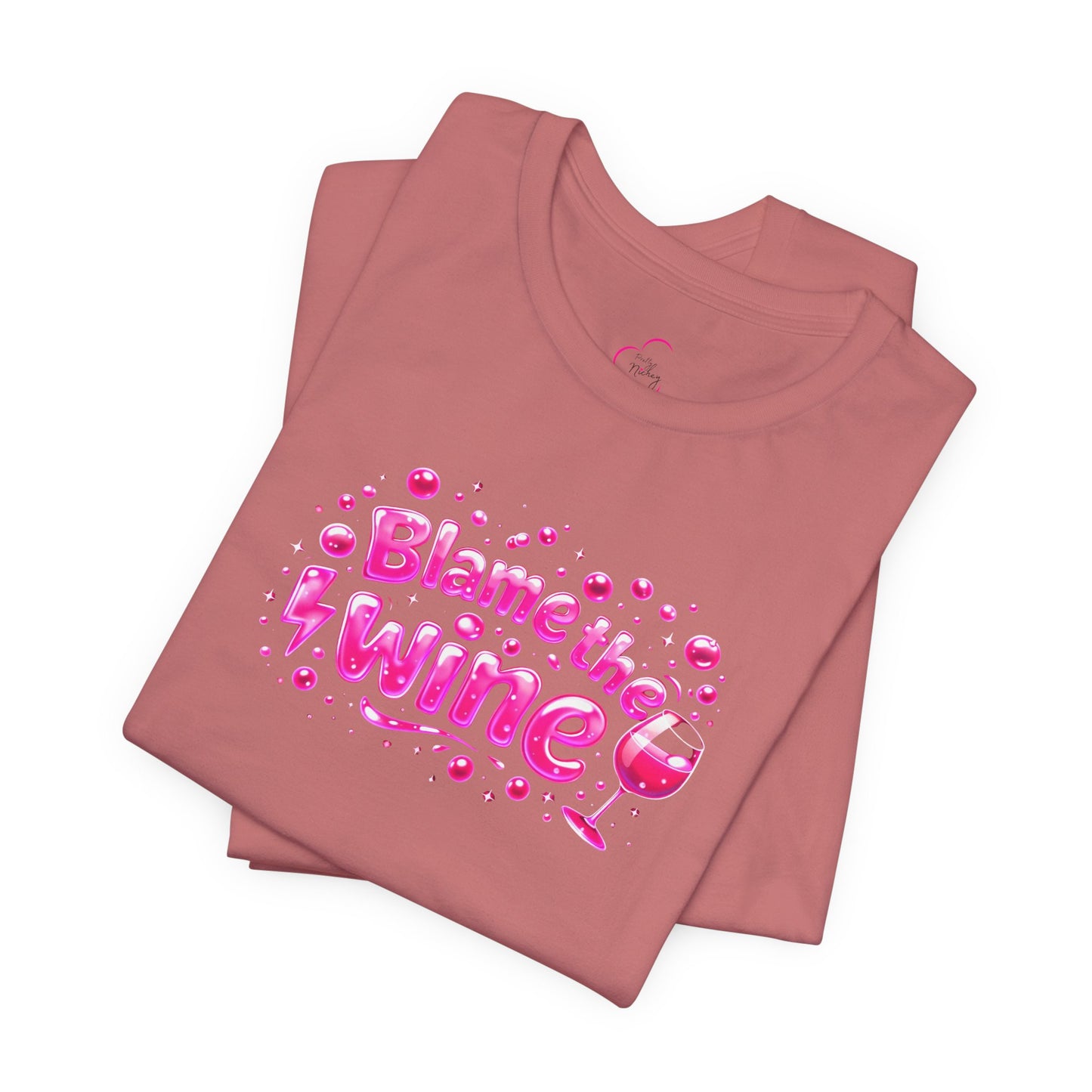 Blame the wine T-shirt