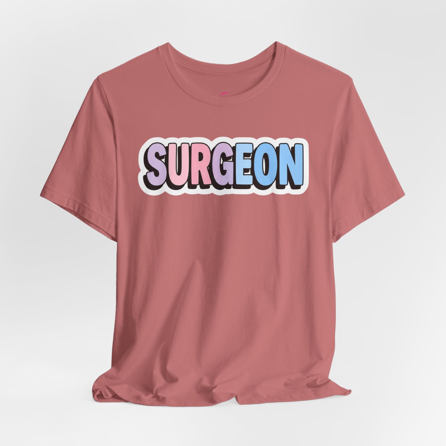 SURGEON faux sticker T-shirt