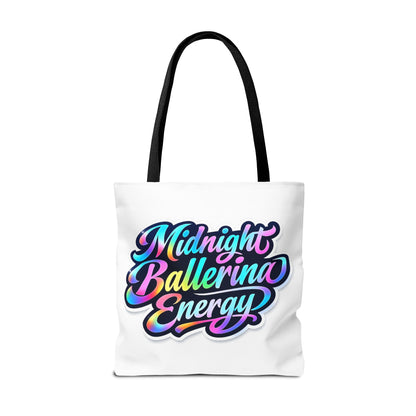 Midnight ballerina energy Tote Bag