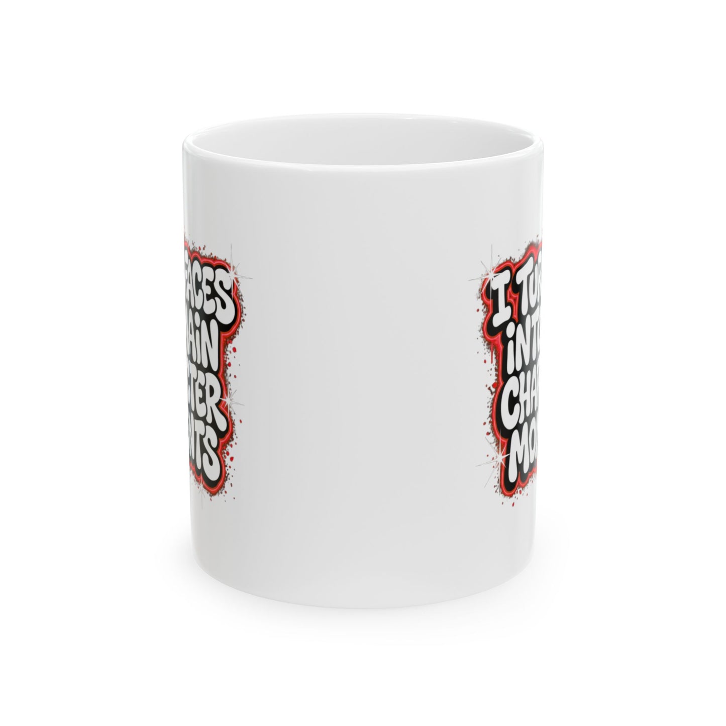 I turn faces into main character moments Mug
