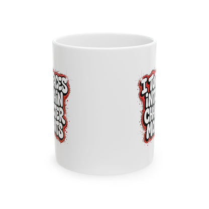 I turn faces into main character moments Mug
