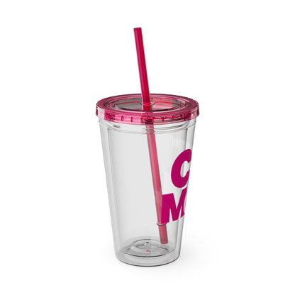 Cat mom pink Insulated Cup