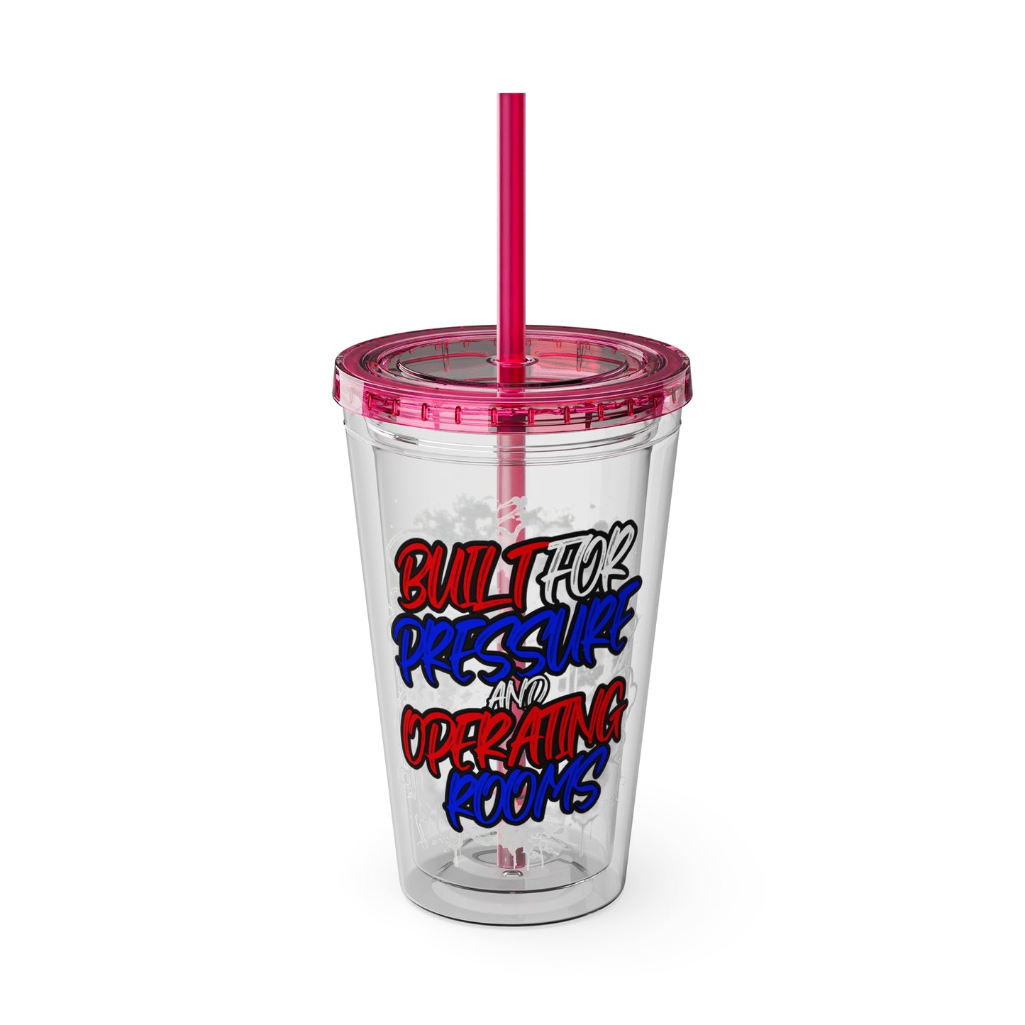 Built for pressure and operating rooms Clear Insulated Cup