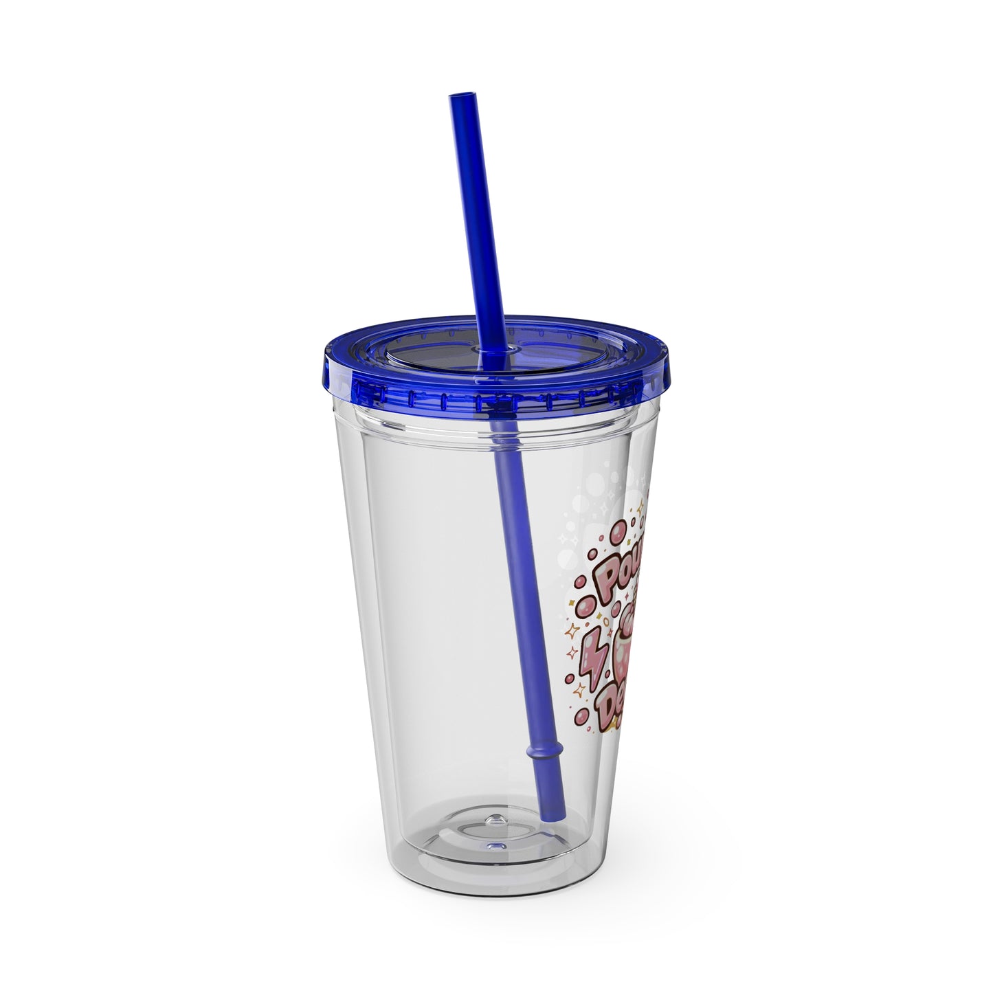 Pour decisions Clear Insulated Cup