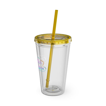 Out of office teacher edition Clear Insulated Cup