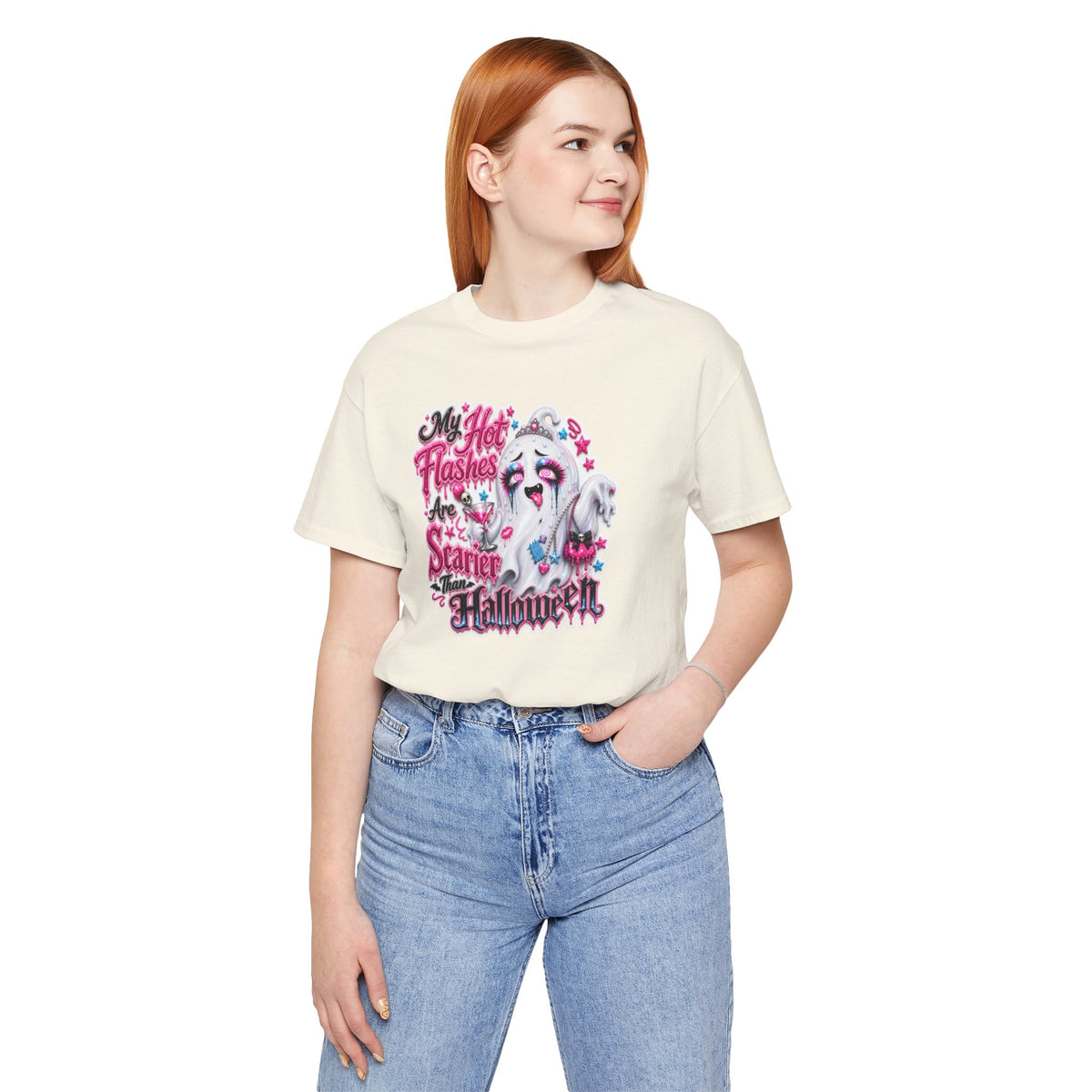 My hot flashes are scarier than Halloween T-shirt