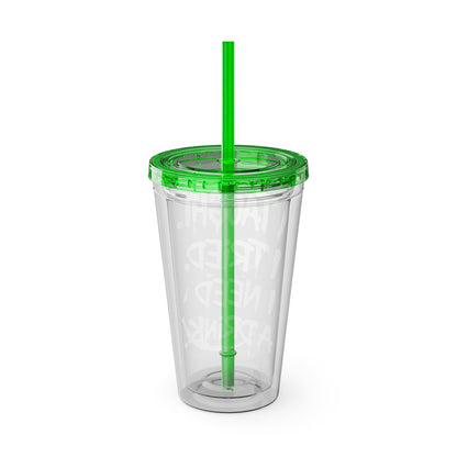 I taught. I tried. I need a drink Clear Insulated Cup