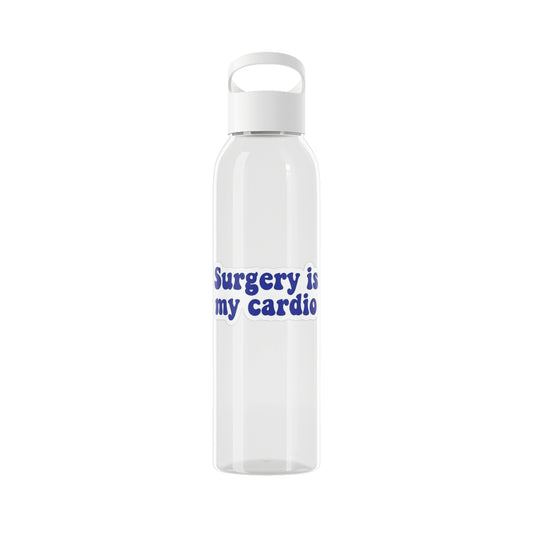 Surgery is my cardio Water Bottle