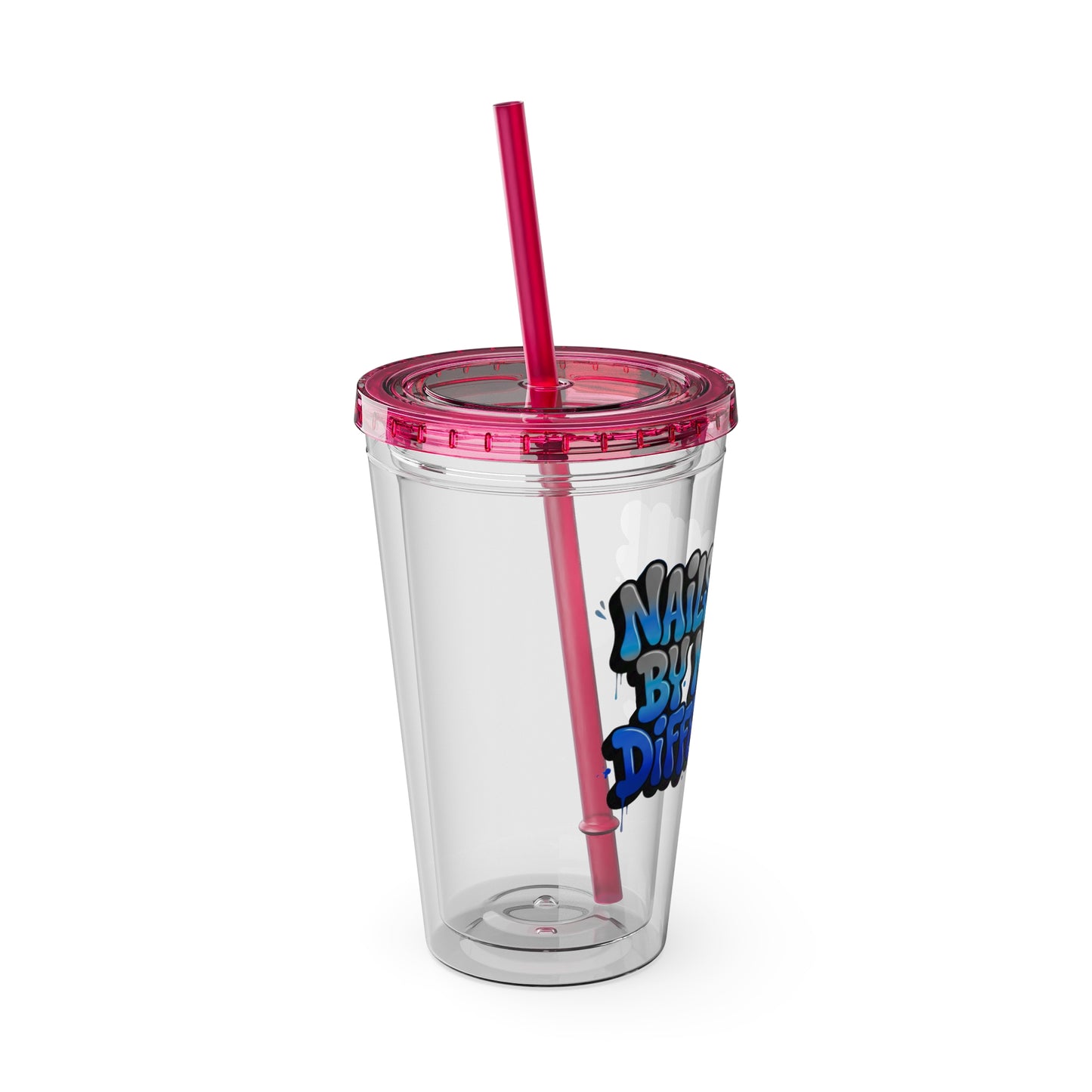 Nails done by me hit different Clear Insulated Cup
