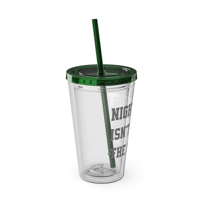 Night shift isn't for the weak Clear Insulated Cup