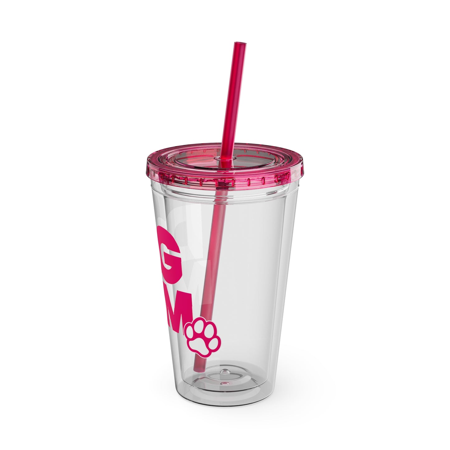 Dog mom pink Insulated Cup